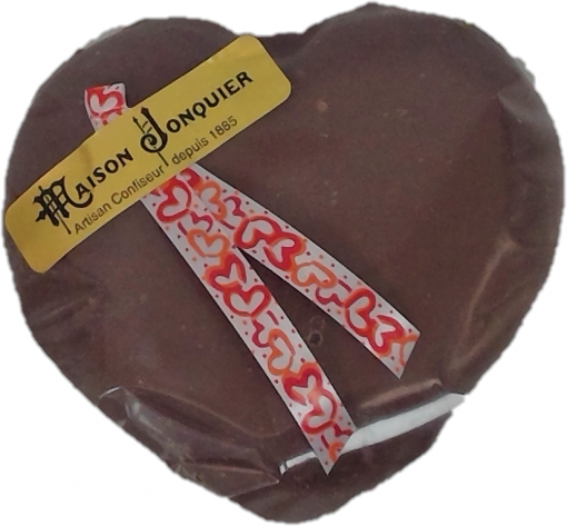 Coeur guimauve chocolat