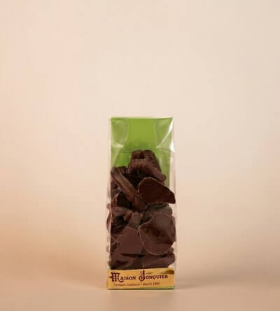 Fritures au chocolat noir artisanales