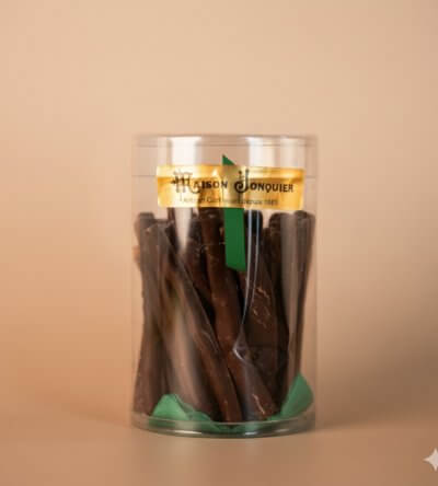 Gingembrettes au chocolat noir