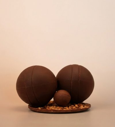 Doublette pétanque Chocolat Noir