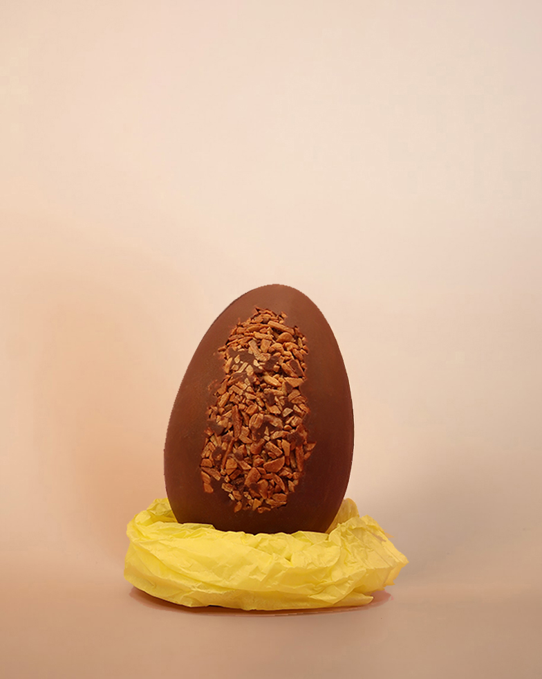 Oeuf surprise amandes lait