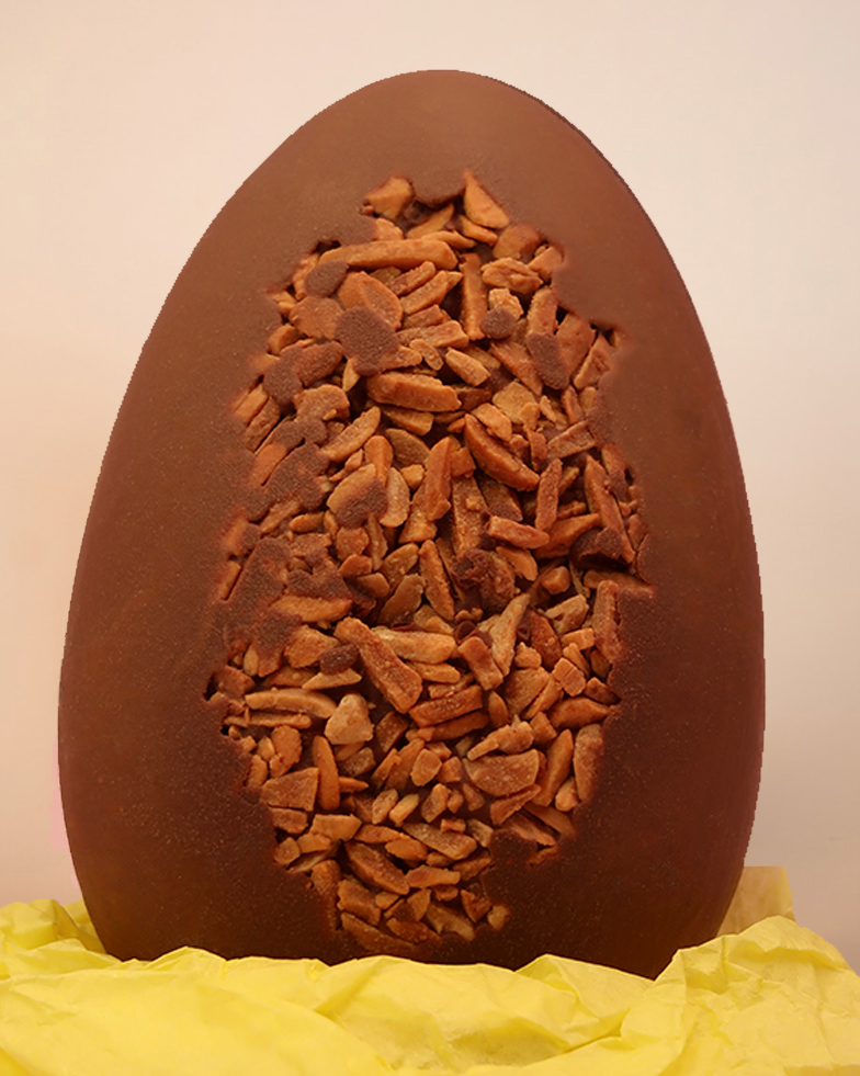 Oeuf surprise amandes lait