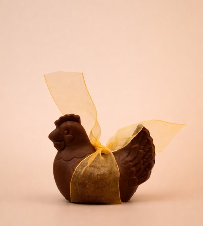 Petite poule surprise noir