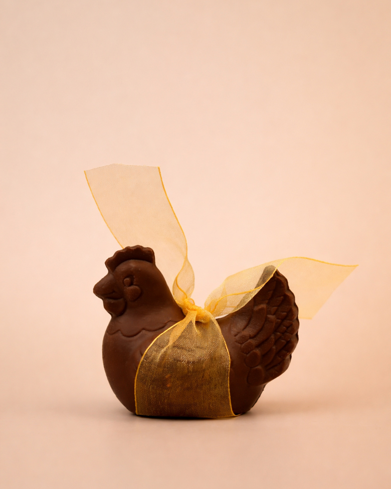 Petite poule surprise noir